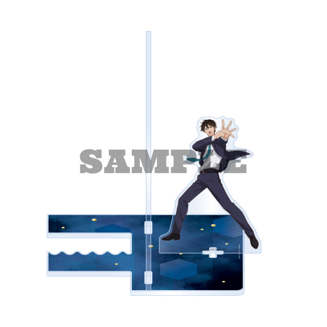 後衛2WAYアクリルブックエンド